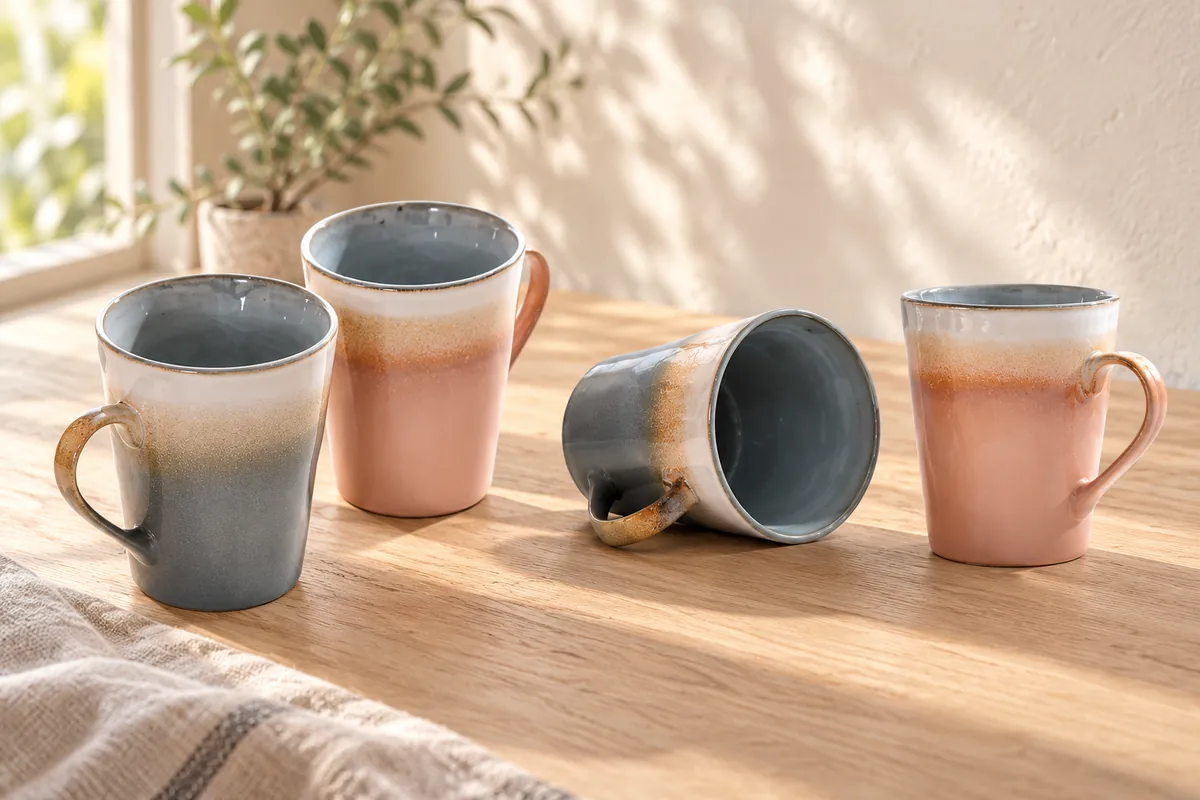 Haze glaze mugs
